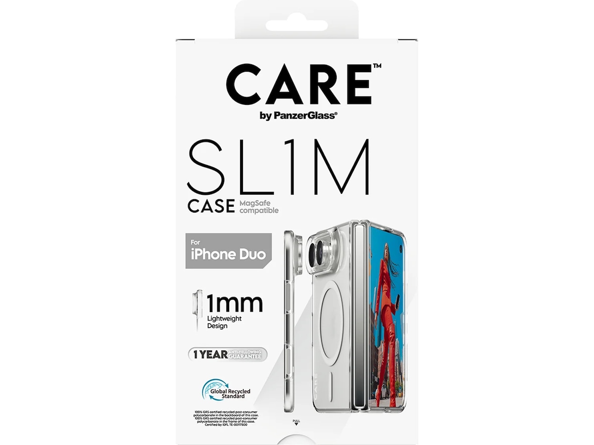 PanzerGlass CARE iPhone Duo SL1M Deksel (gjennomsiktig) Mobildeksel