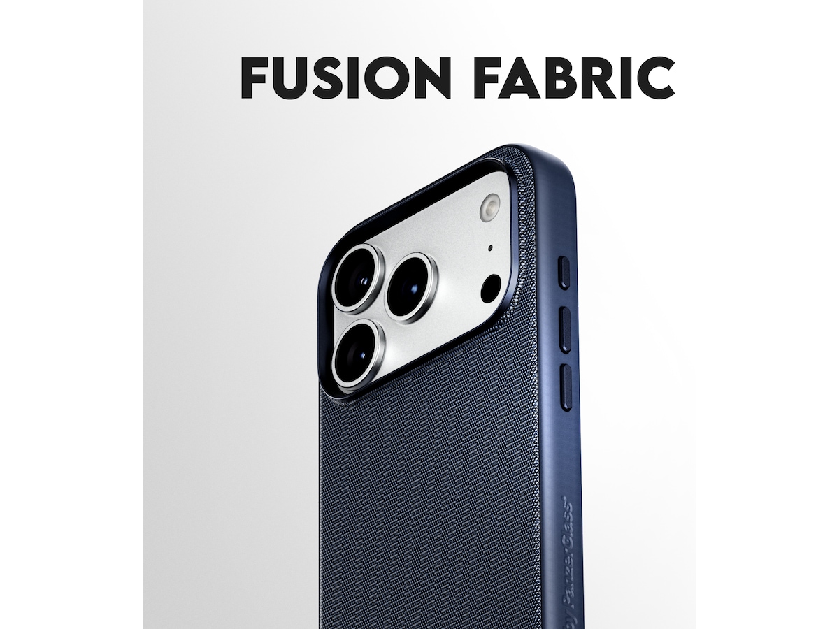 PanzerGlass CARE iPhone 17 Pro Max / 18 Pro Max Fusion Fabric deksel (blå) Mobildeksel