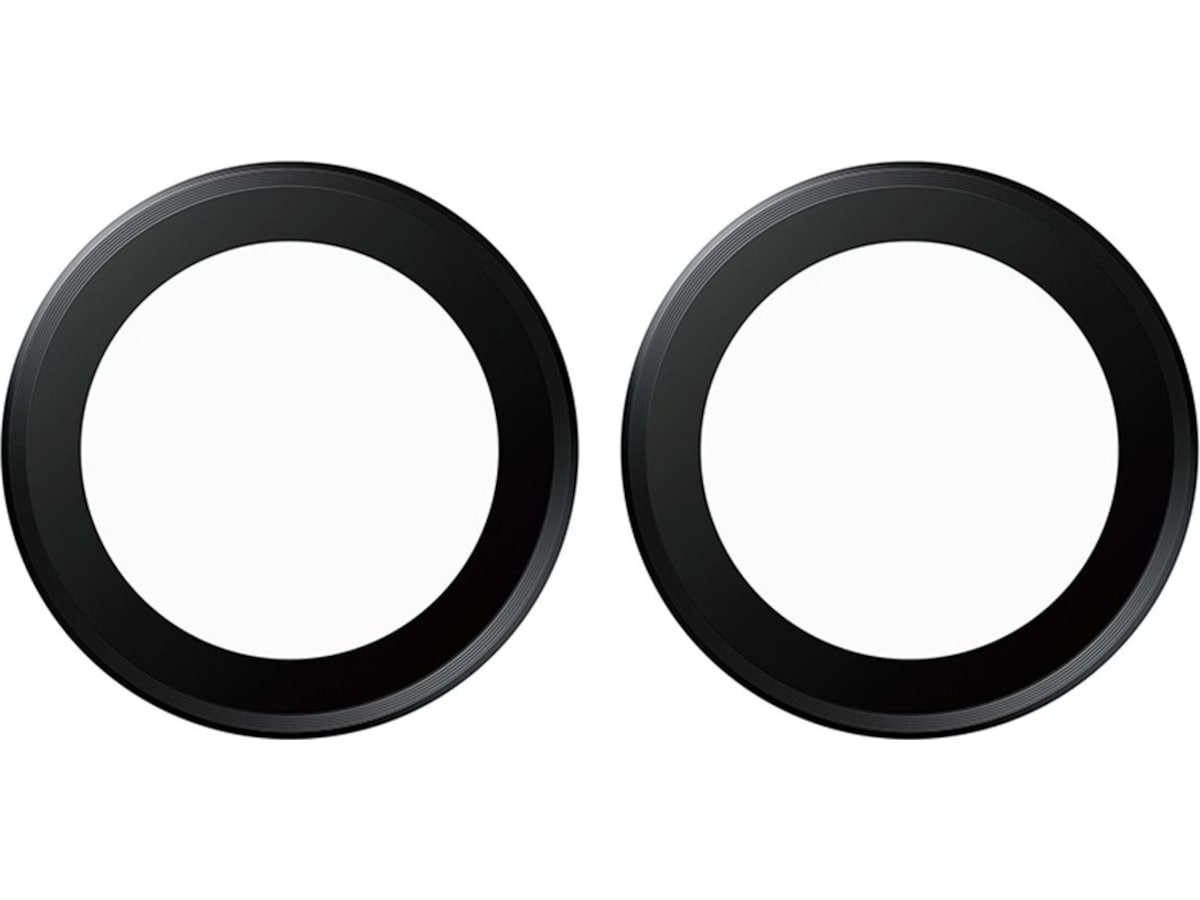PanzerGlass Hoops Ceramic Linsebeskytter iPhone Duo (sort) Skjermbeskytter