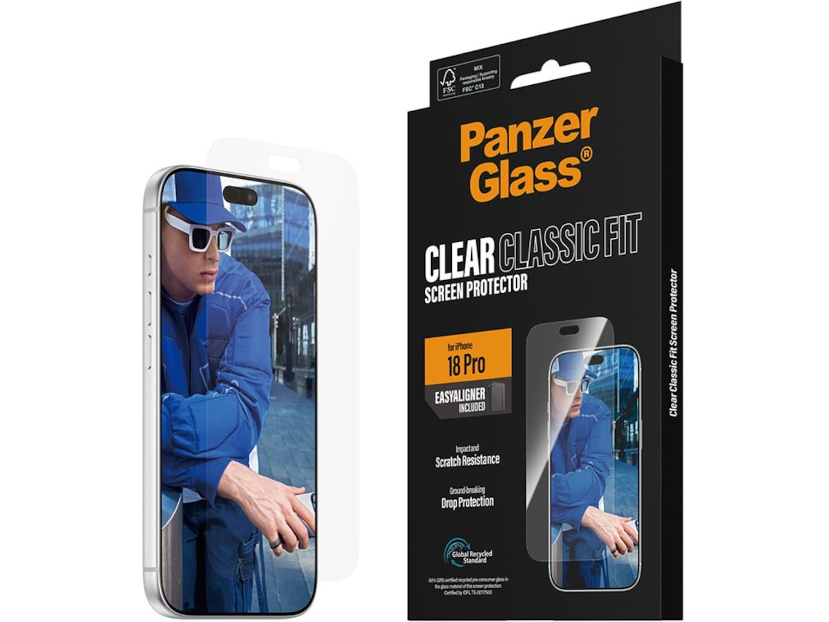 PanzerGlass iPhone 18 Pro skjermbeskytter Skjermbeskytter