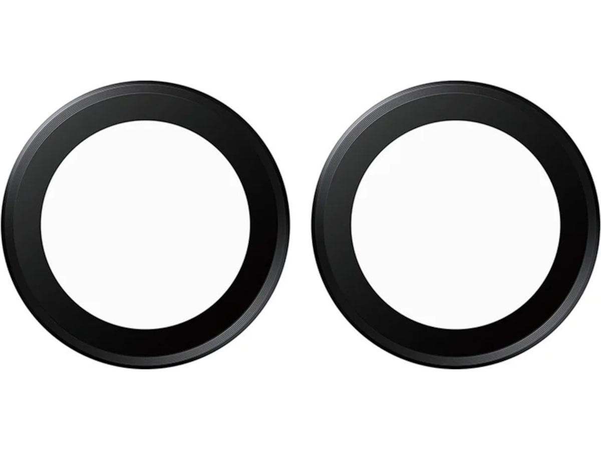 PanzerGlass Hoops Linsebeskytter iPhone Duo (sort) Skjermbeskytter