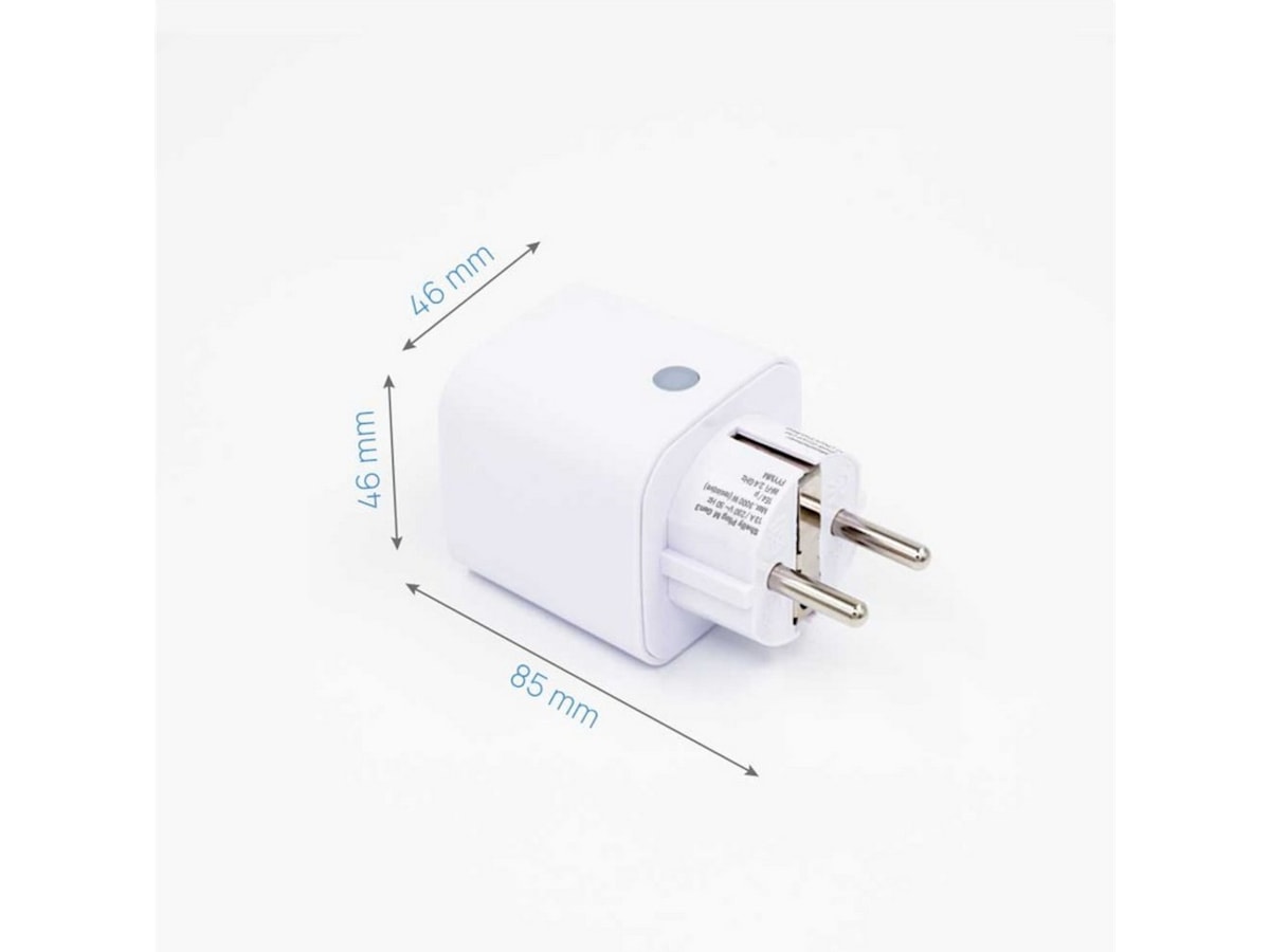 Shelly Plug M Gen3 (hvit) Smart strømstyring
