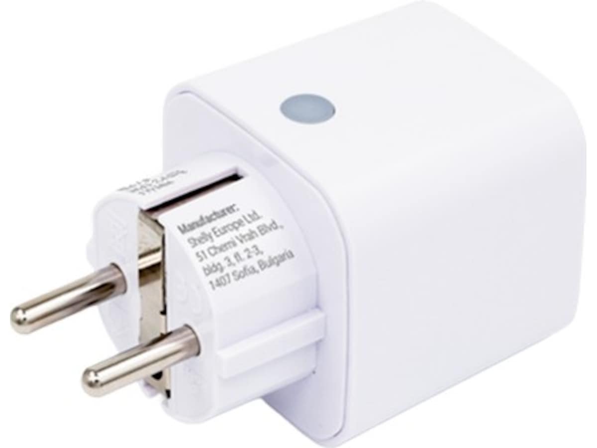 Shelly Plug M Gen3 (hvit) Smart strømstyring