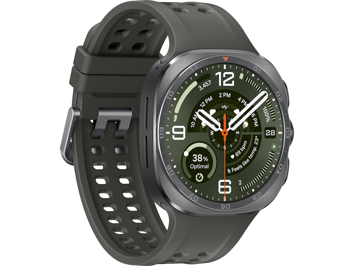 Samsung Galaxy Watch Ultra2 47mm eSim (silver + green) Smartklokker