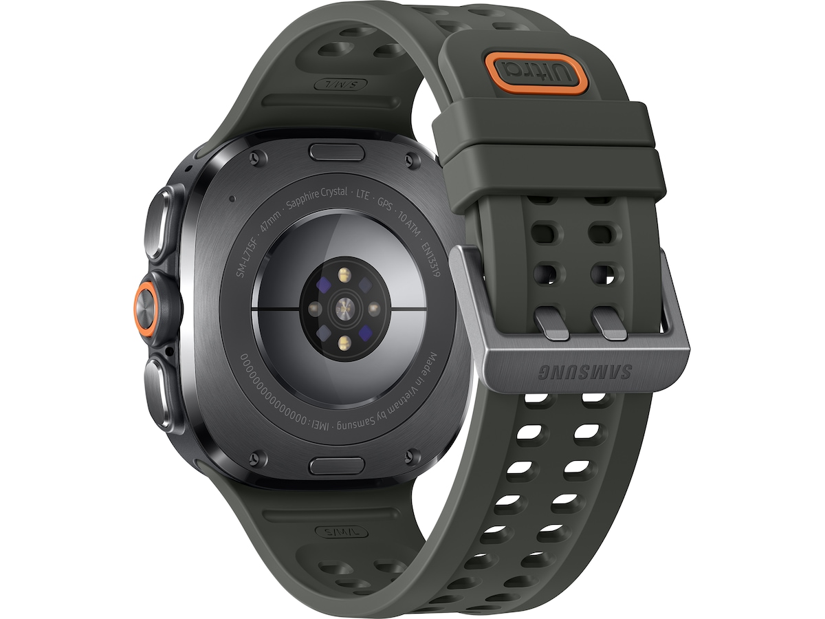 Samsung Galaxy Watch Ultra2 47mm eSim (silver + green) Smartklokker