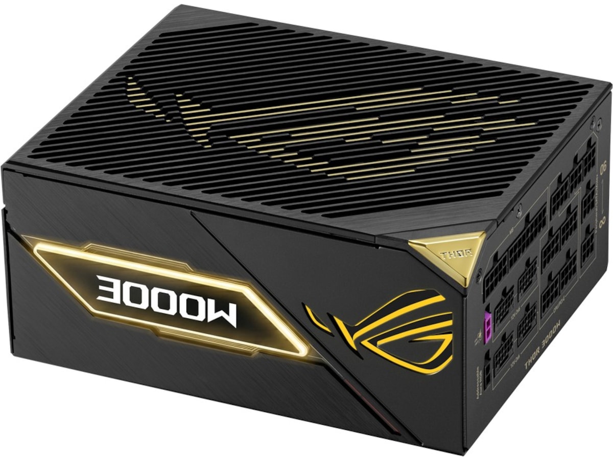 ASUS ROG Thor 3000W Titanium III Edition 20 (ROG Equalizer) Enheter