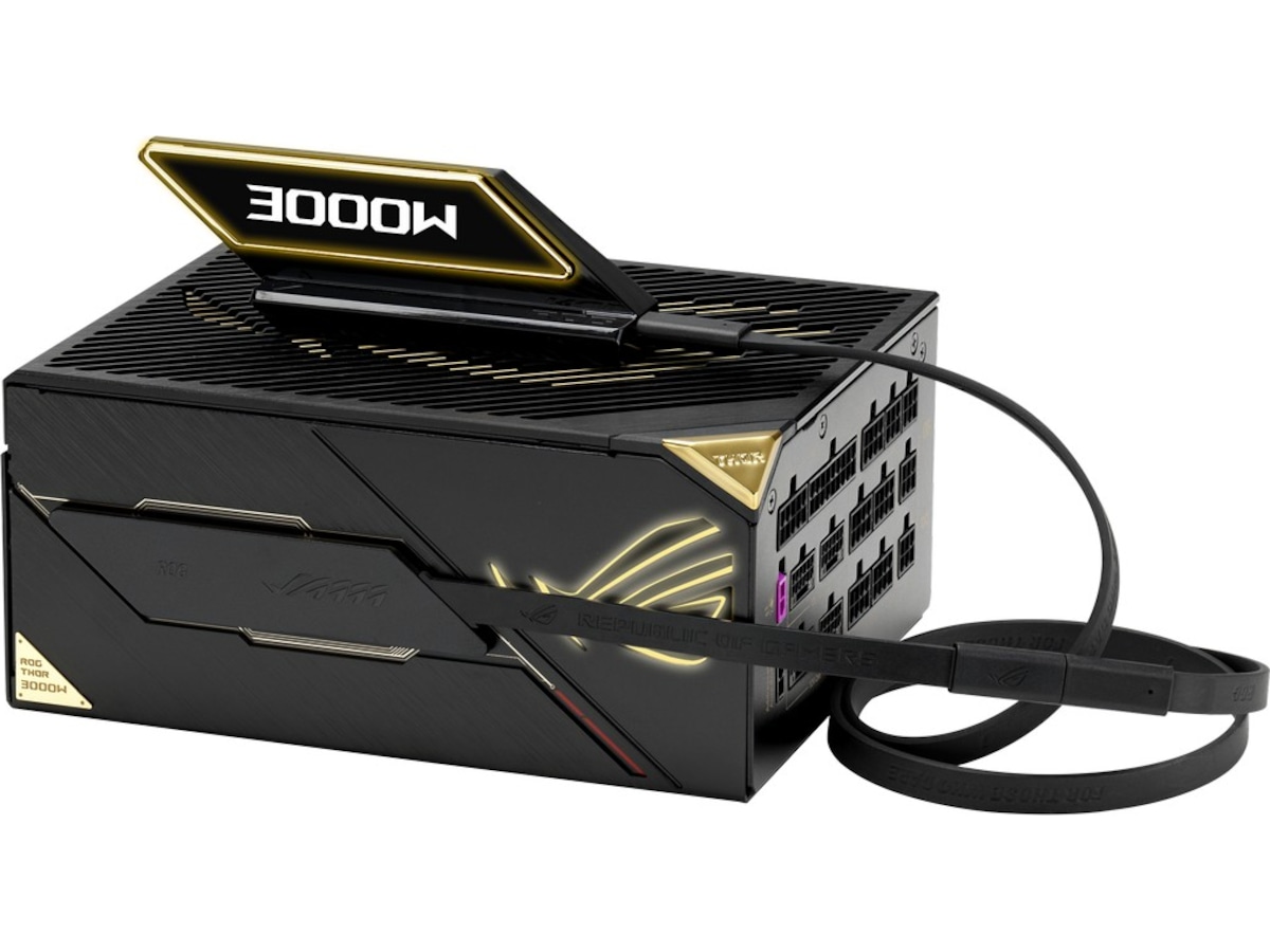 ASUS ROG Thor 3000W Titanium III Edition 20 (ROG Equalizer) Enheter