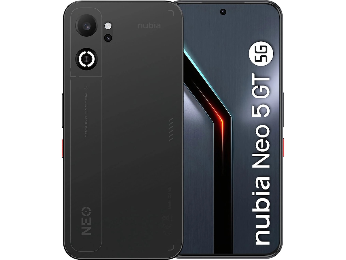 ZTE Nubia Neo 5 GT 256GB (sort) Mobiltelefoner