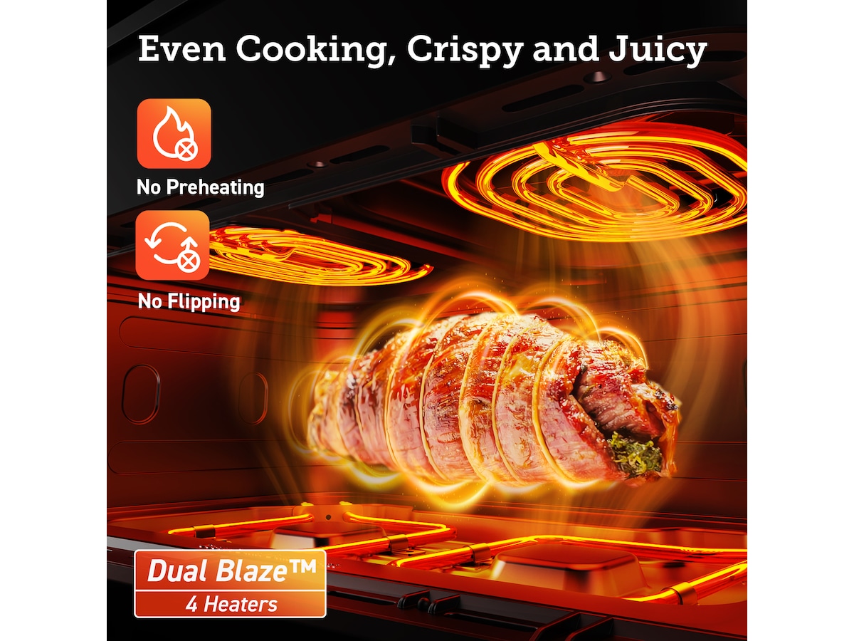 Cosori Dual Blaze TwinFry Ceramic 10 L Smart Airfryer Airfryer