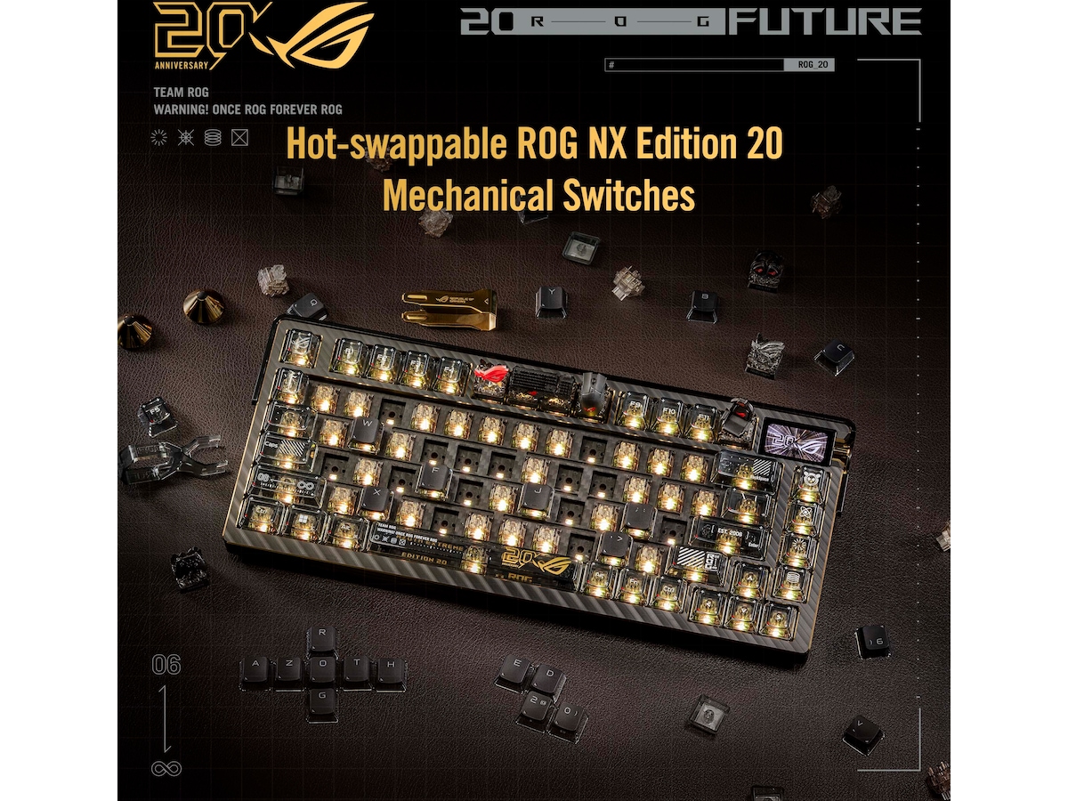 ASUS ROG Azoth Extreme Edition 20 gamingtastatur Gamingtastatur