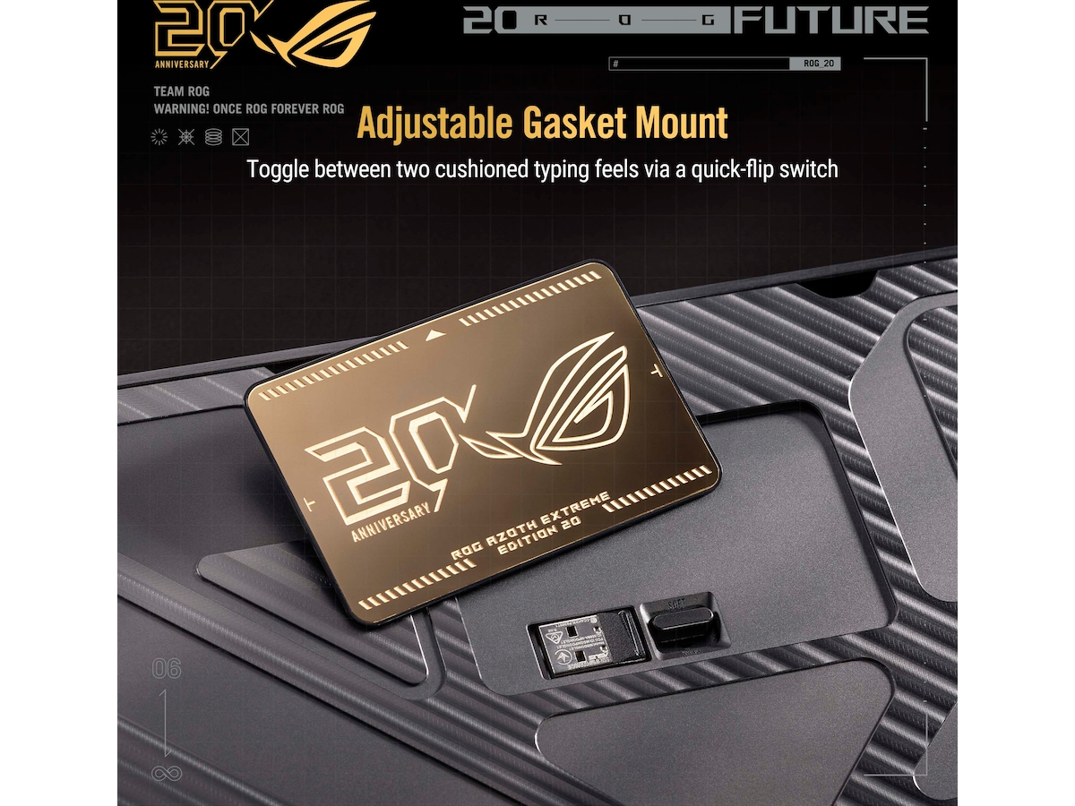 ASUS ROG Azoth Extreme Edition 20 gamingtastatur Gamingtastatur