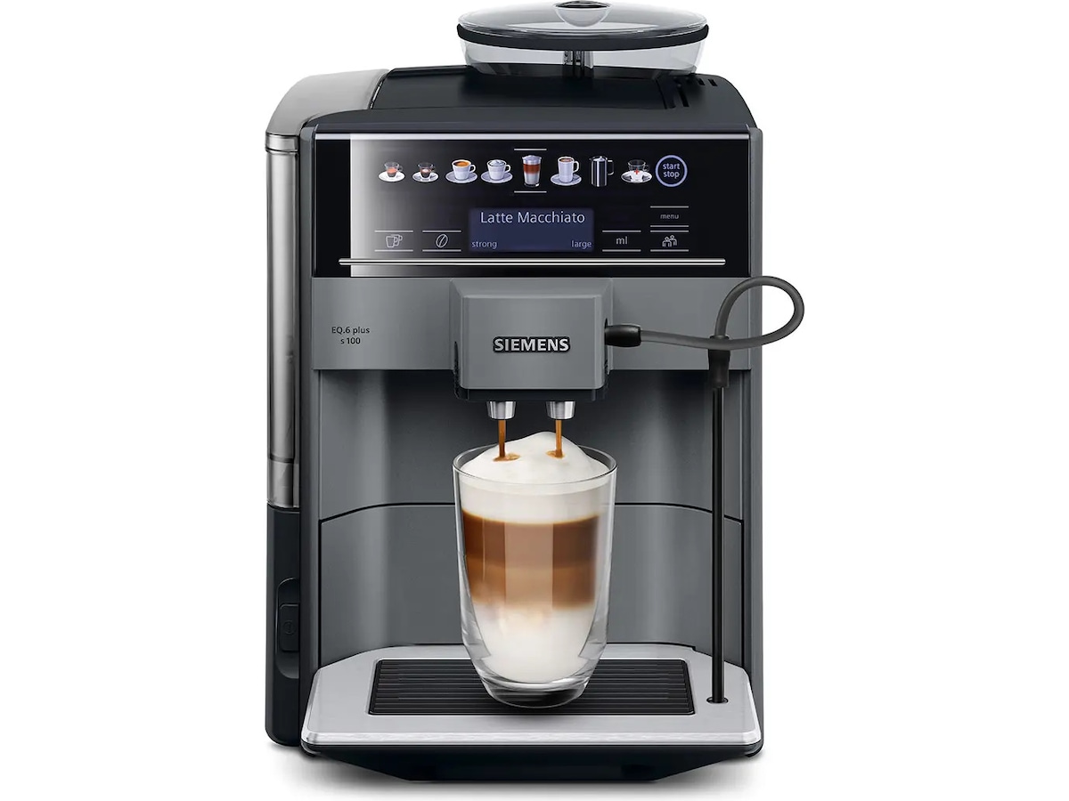 Siemens EQ6 plus s100 Helautomatisk Kaffemaskin Espressomaskiner