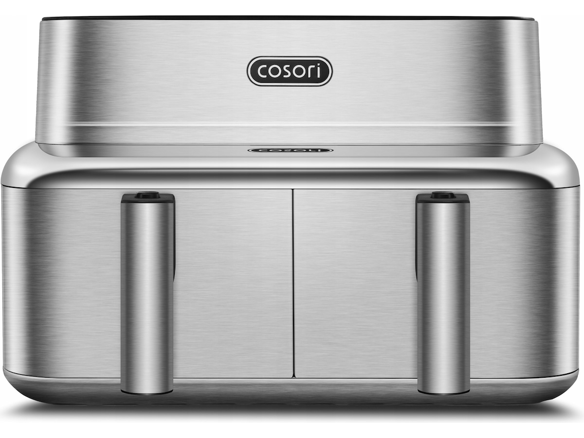 Cosori Iconic Dual 8,6L luftfriteuse i rustfritt stål Airfryer