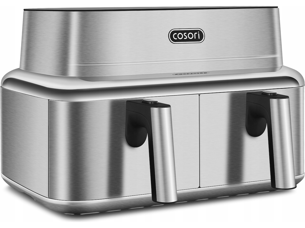 Cosori Iconic Dual 8,6L luftfriteuse i rustfritt stål Airfryer
