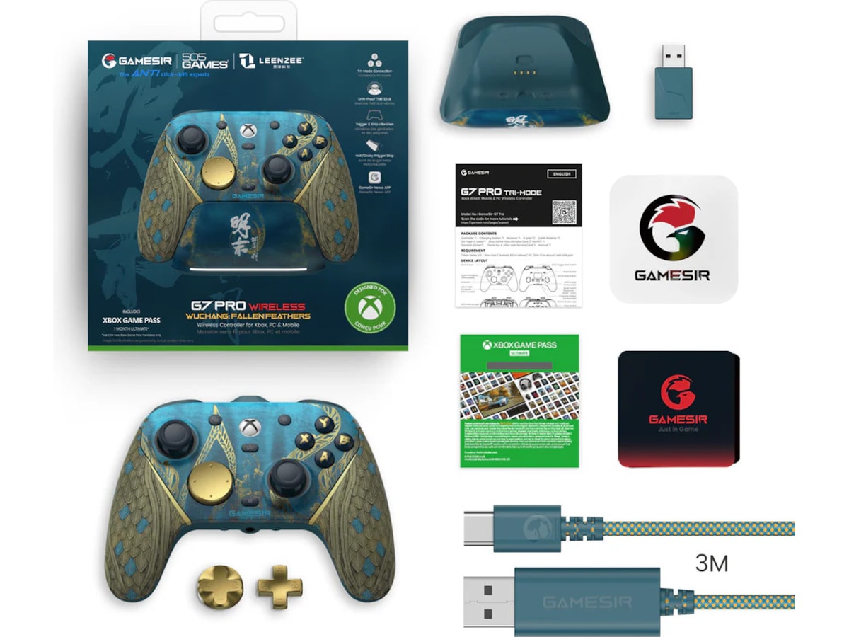 GameSir G7 Pro Trådløs Kontroller Wuchang Fallen Feathers Edition Tilbehør til spillkonsoller