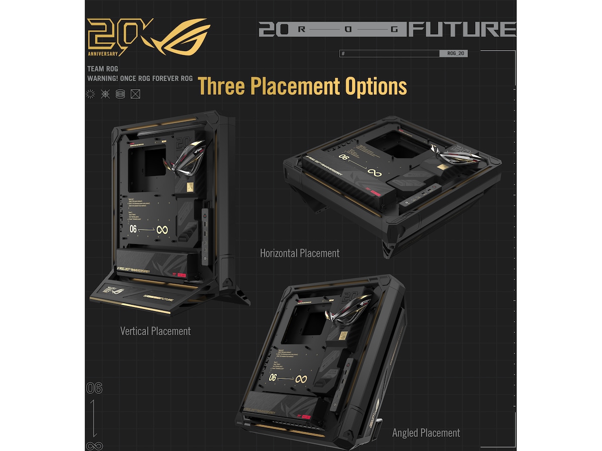ASUS ROG GR20 Edition 20 Mid Tower Midi tower