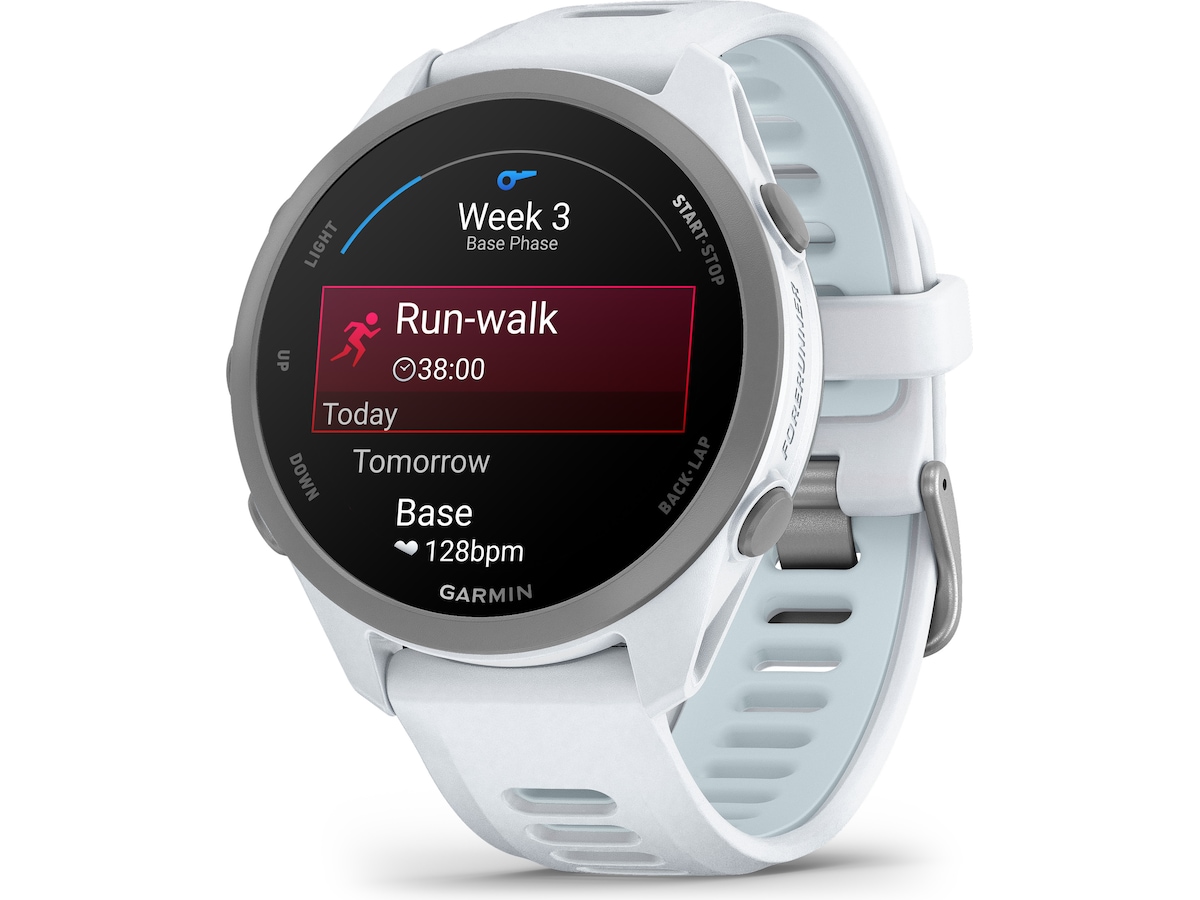 Garmin Forerunner 170 42mm GPS (whitestone/cloud blue) -B-Grade Demo klokker