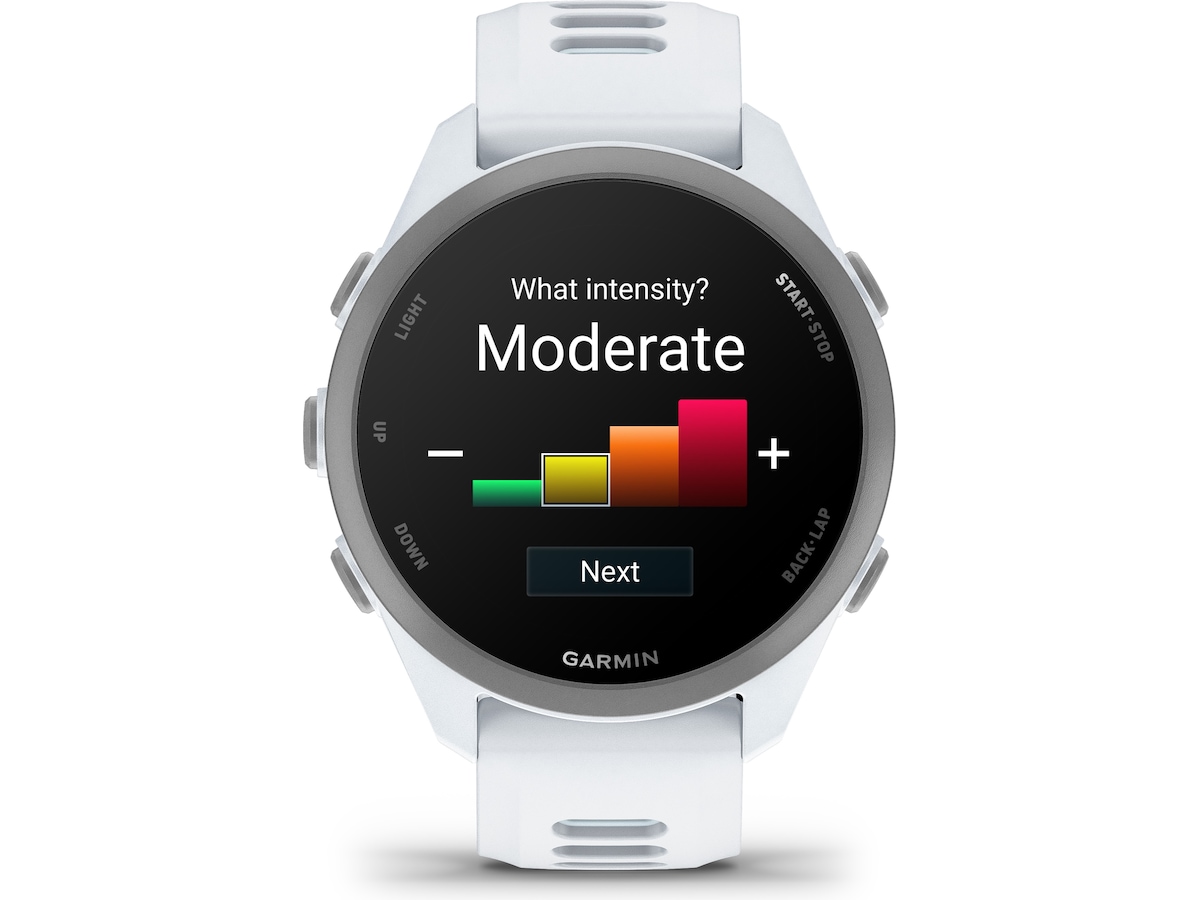 Garmin Forerunner 170 42mm GPS (whitestone/cloud blue) -B-Grade Demo klokker