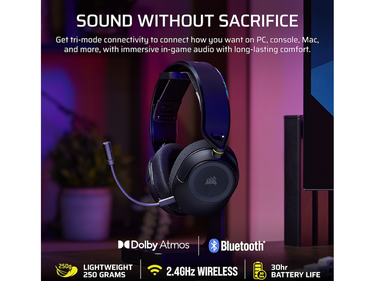 Corsair HS35 v3 Wireless Headset (Carbon) Gamingheadset