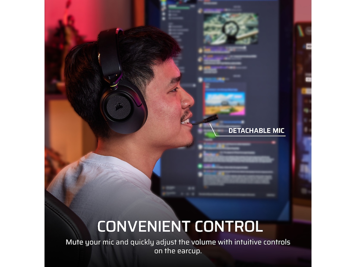 Corsair HS35 v3 Wireless Headset (Carbon) Gamingheadset