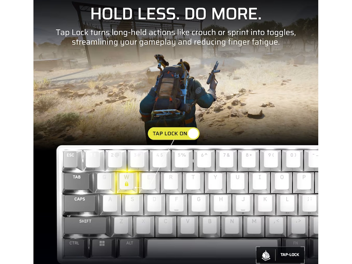 CORSAIR CLIPPER PRO MINI 60 (white) Gamingtastatur