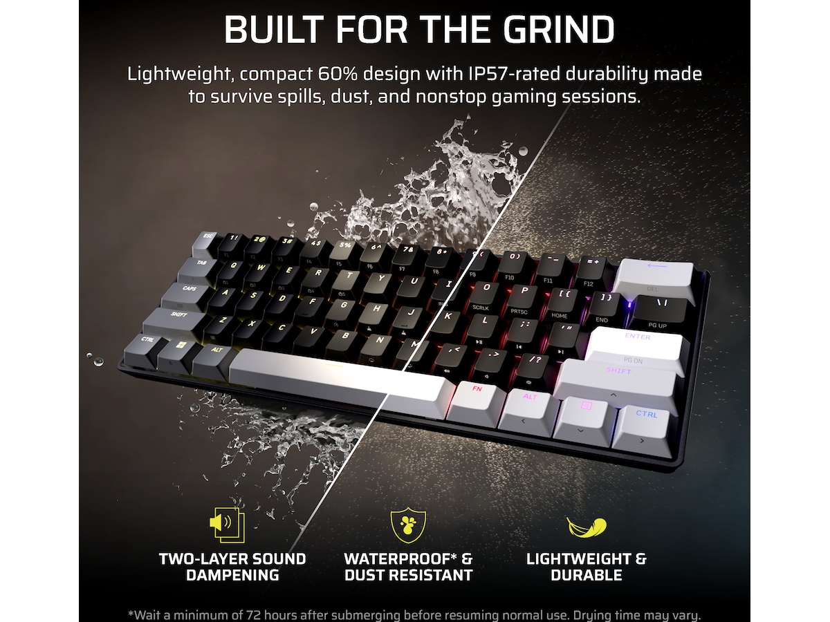 CORSAIR CLIPPER PRO MINI 60 Gamingtastatur