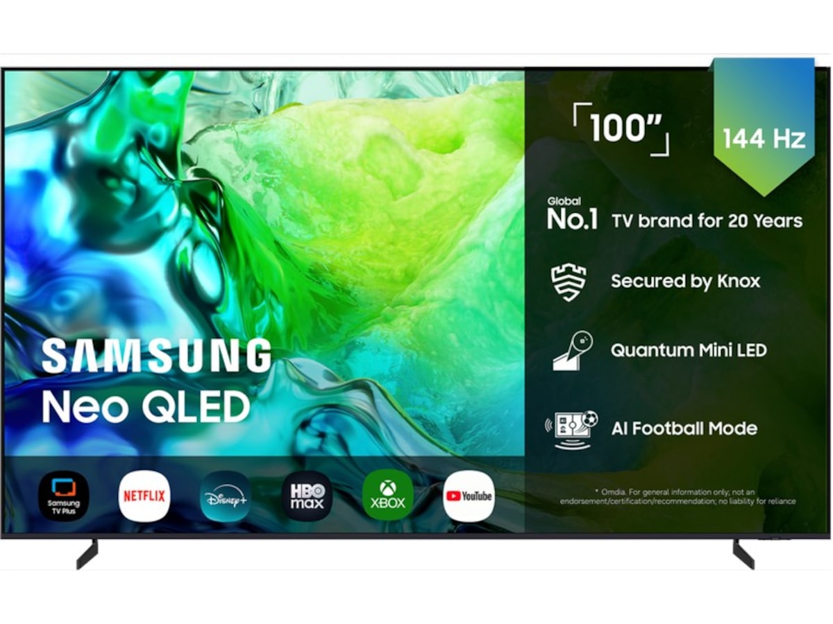 Samsung 100" Neo QLED 4K Smart TV QN80H (2026) Over 80 tommer TV