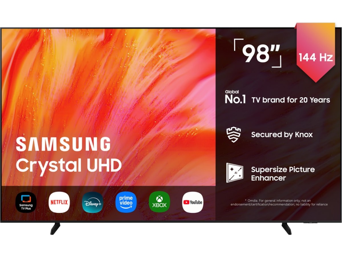 Samsung 98" Crystal UHD 4K Smart TV U9005H (2026) Over 80 tommer TV