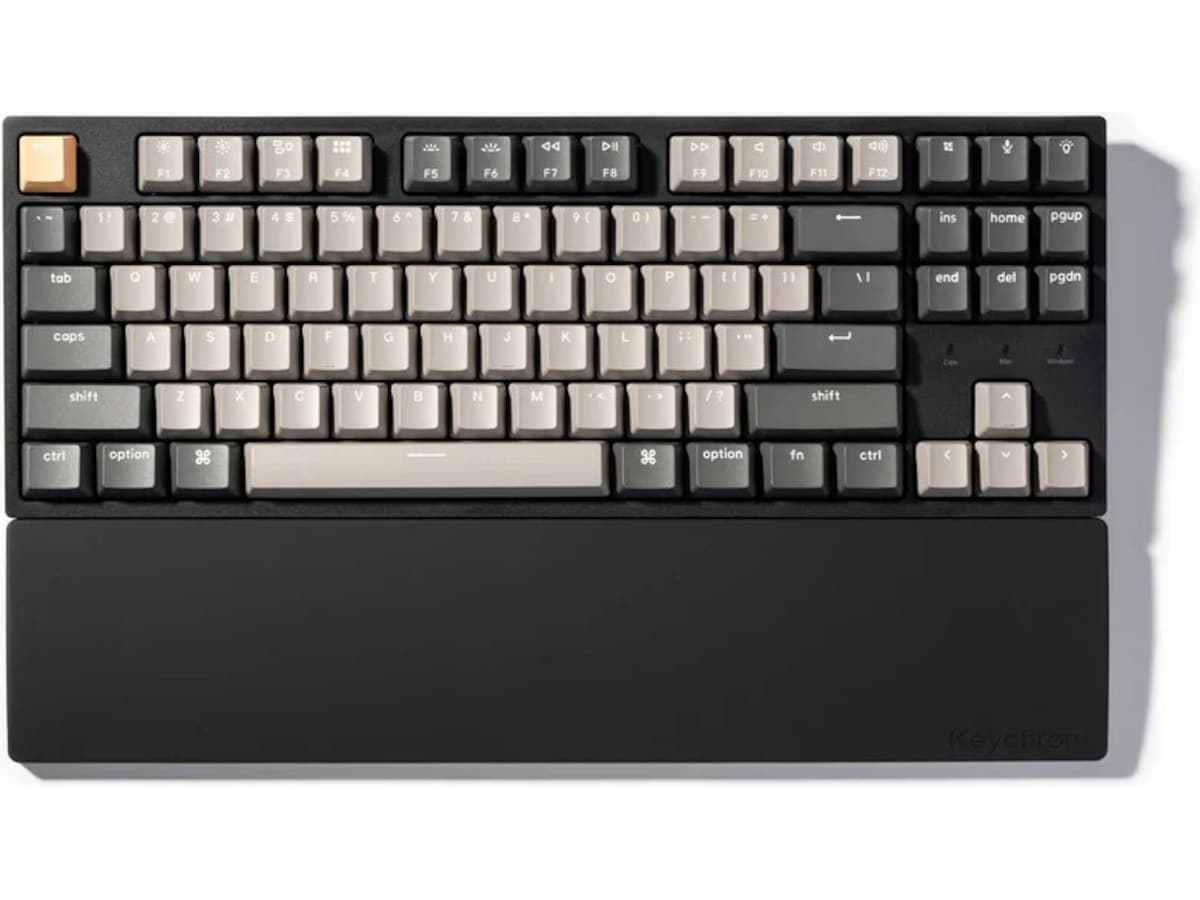 Keychron K8/K8 Pro Silikon Håndleddsstøtte Tilbehør til gaming- tastatur og mus