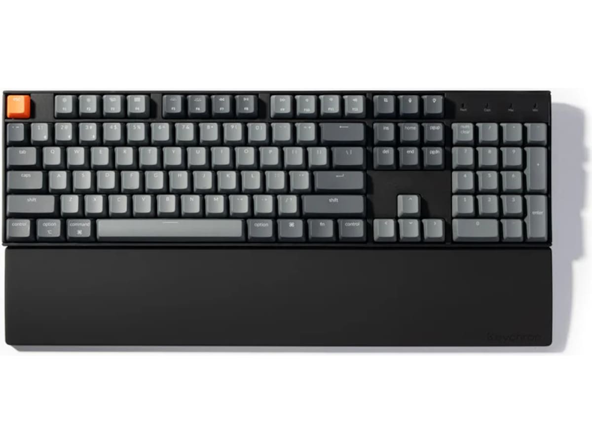 Keychron K10 Silikon Håndleddsstøtte Tilbehør til gaming- tastatur og mus