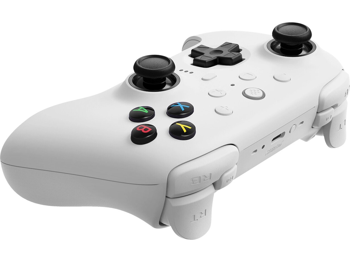 8BitDo Ultimate 2 Wireless 2.4G (White) Tilbehør til spillkonsoller