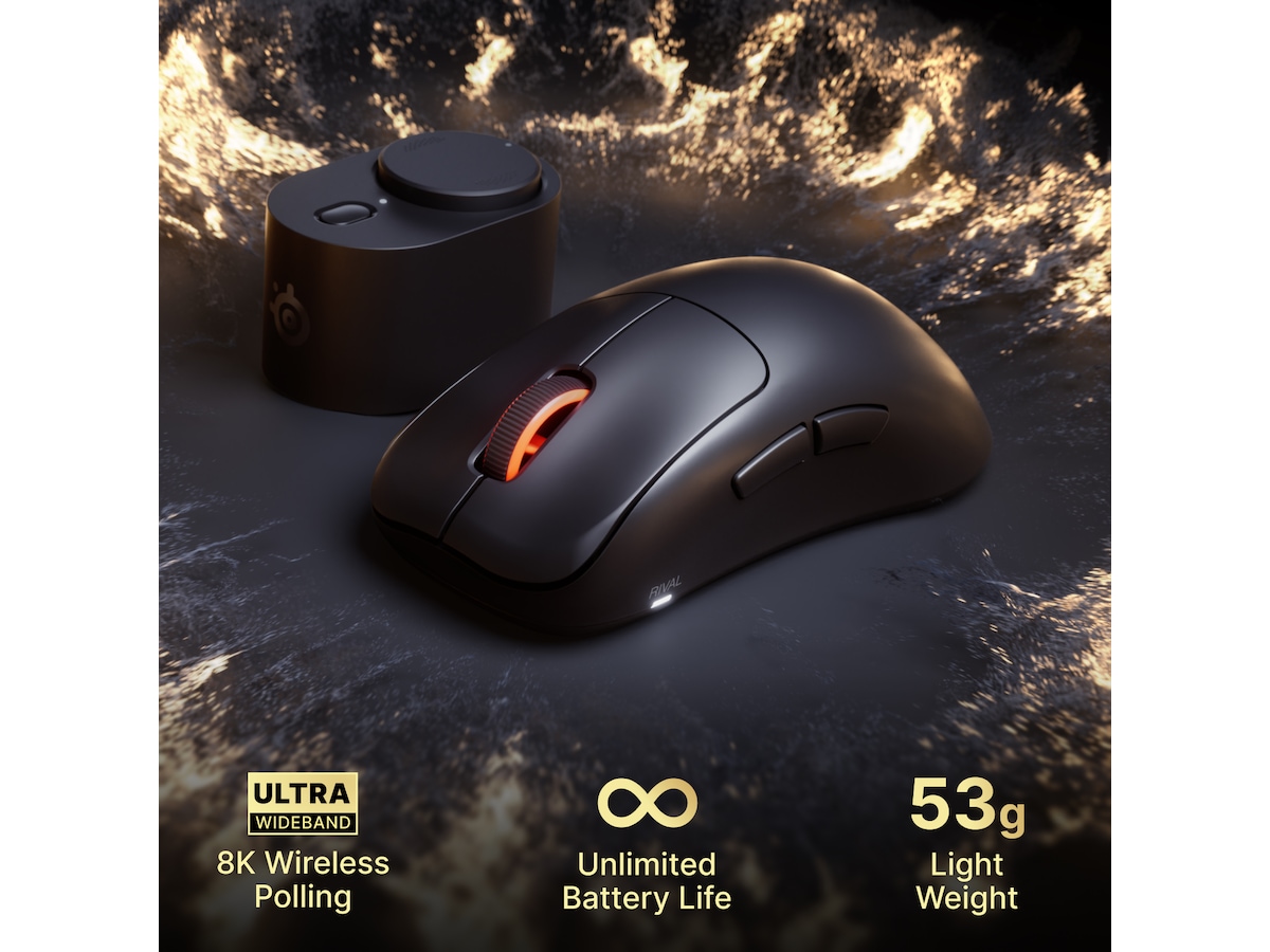 SteelSeries Rival Pro Wireless Gamingmus