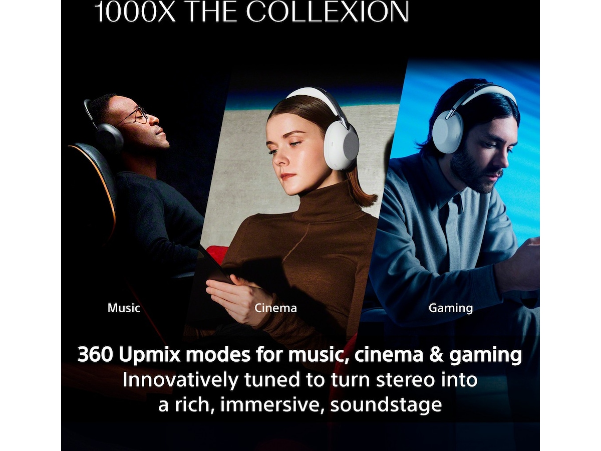 Sony 1000X THE COLLEXION Over-Ear Hodetelefoner (sort) Hodetelefoner
