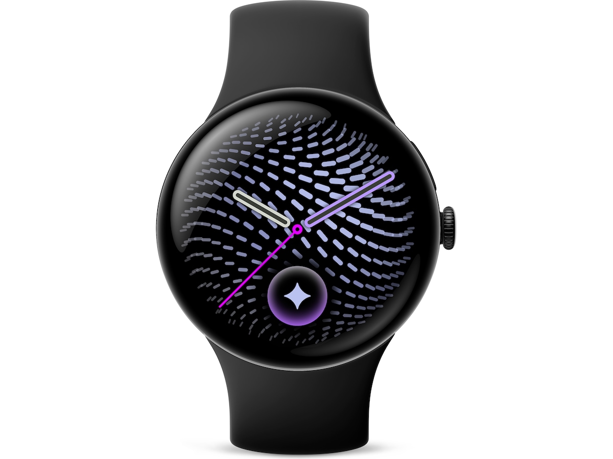 Google Pixel Watch 5 45mm WiFi (matte black/obsidian) Smartklokker