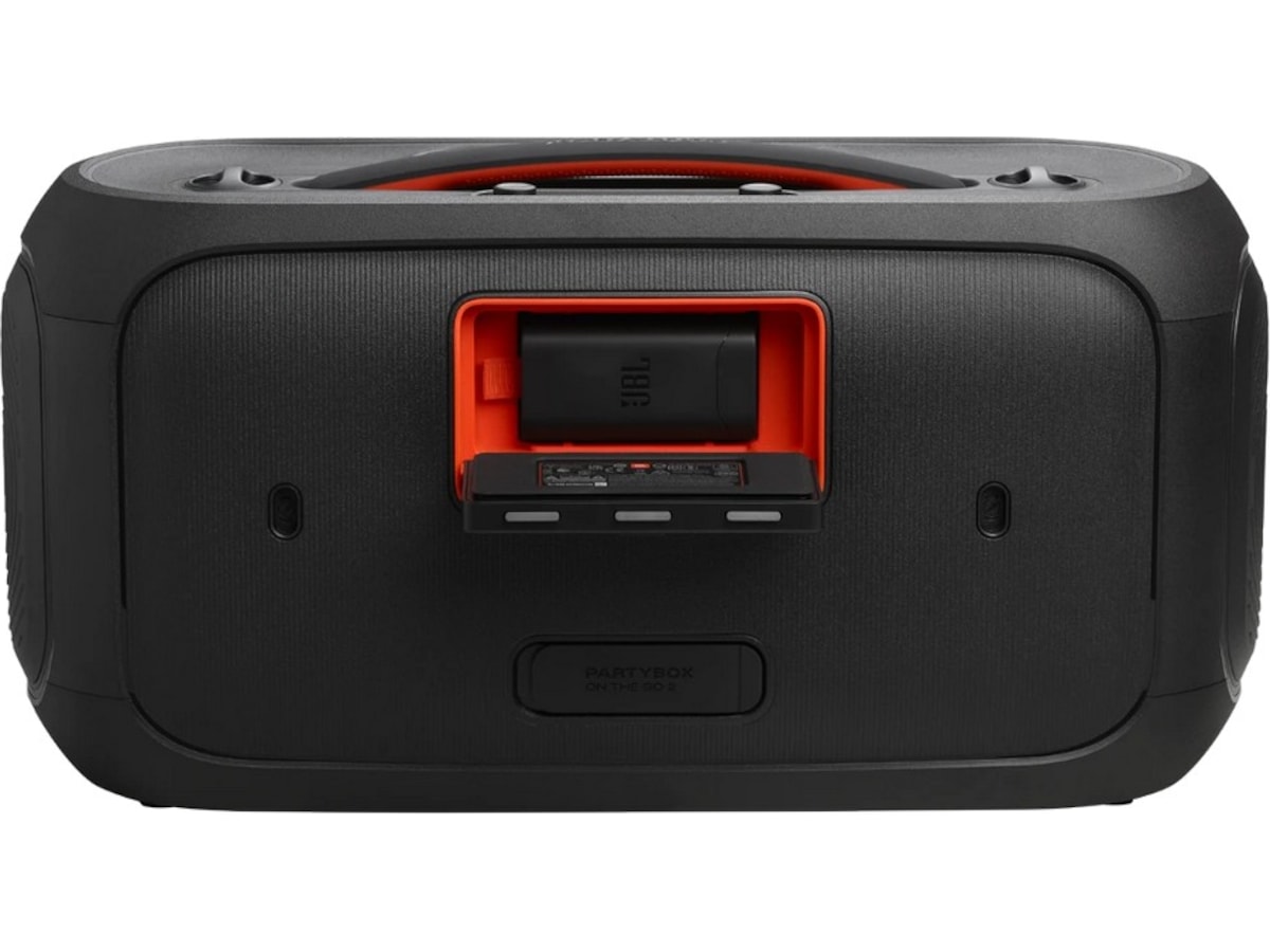 JBL PartyBox On-the-Go 2 bærbar partyhøyttaler Trådløs / Bluetooth-høyttaler