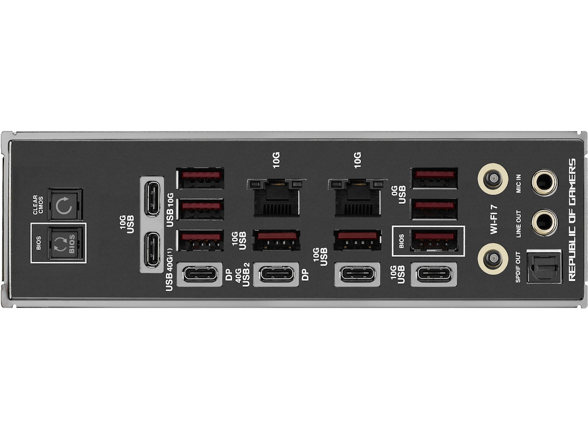 ASUS ROG Crosshair X870E Edition 20 hovedkort AMD Socket