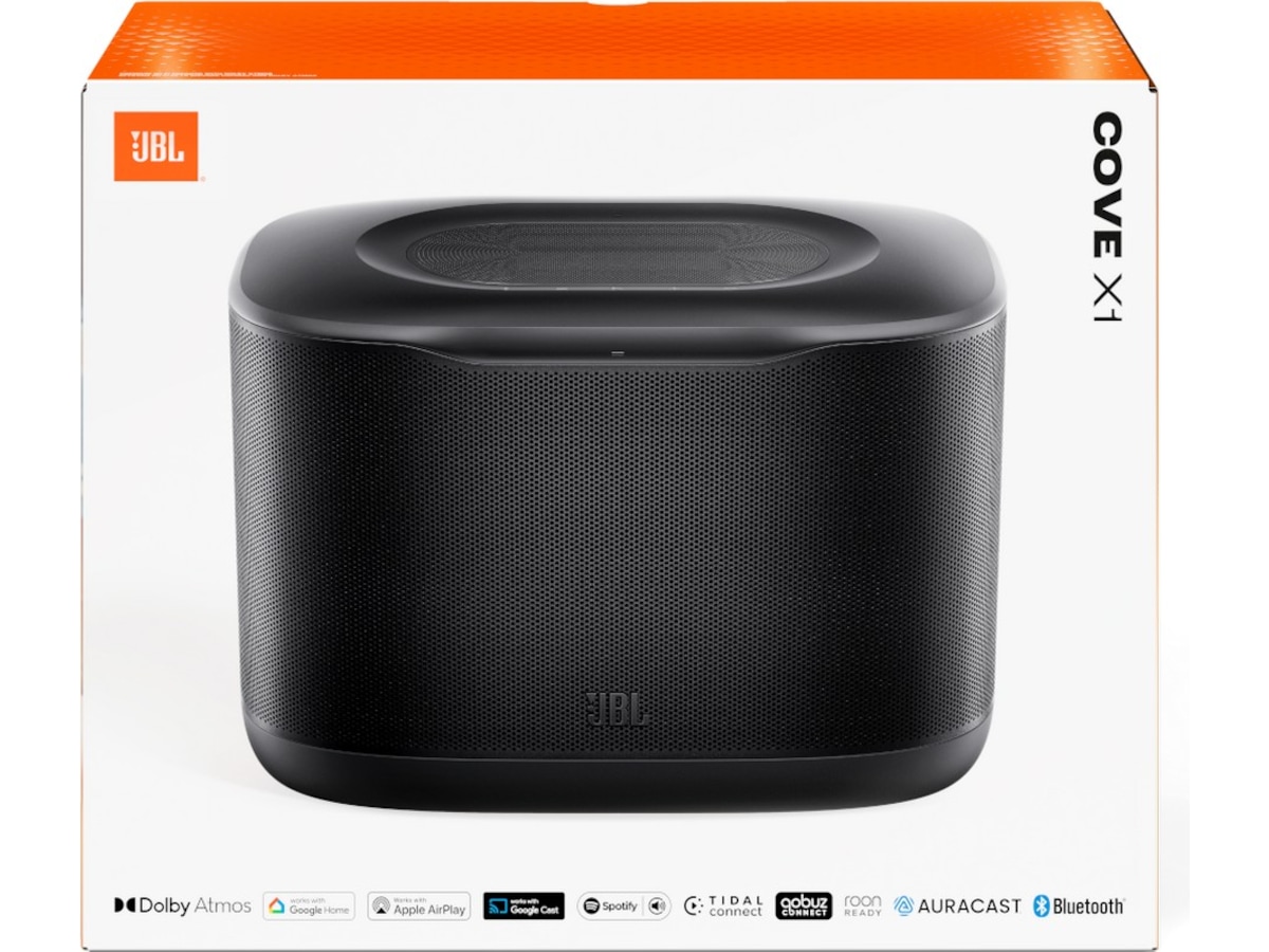 JBL Cove X1 Wi-Fi Høyttaler (sort) Trådløs / Bluetooth-høyttaler