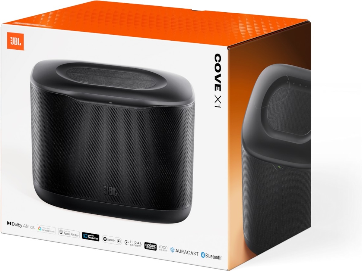 JBL Cove X1 Wi-Fi Høyttaler (sort) Trådløs / Bluetooth-høyttaler