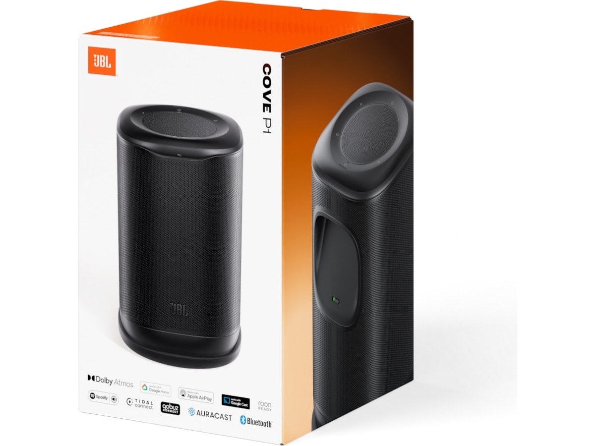 JBL Cove P1 Wi-Fi Høyttaler (sort) Trådløs / Bluetooth-høyttaler