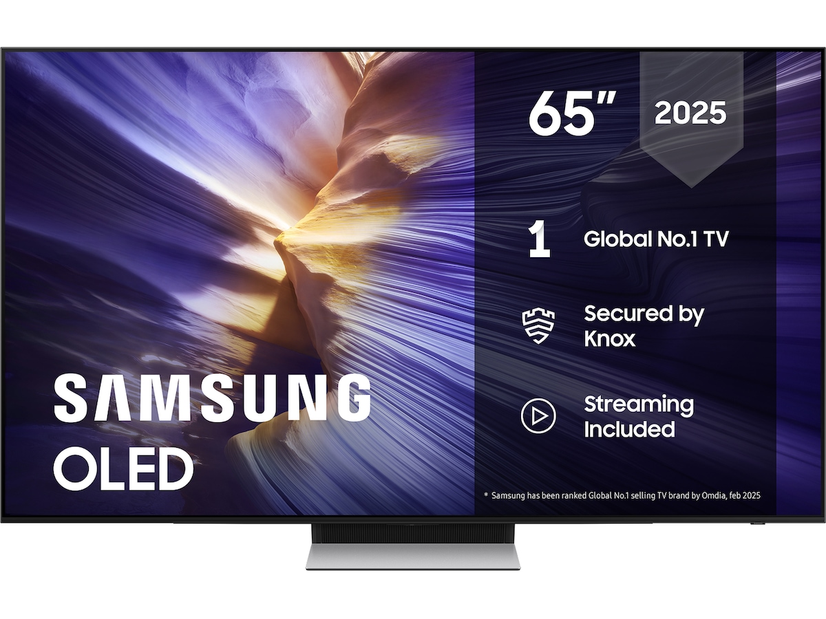 Samsung 65" S90F OLED 4K Smart TV (2025) + soundbar 60 - 69 tommer TV