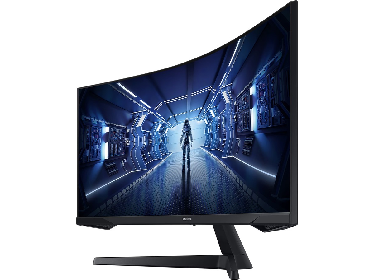 Samsung 34" Odyssey G5 curved gamingskjerm C34G55 -B-Grade Demo skjermer