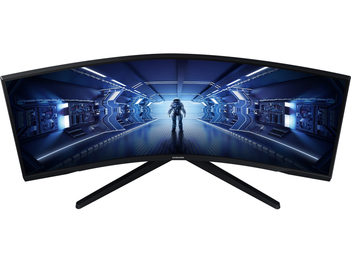 Samsung 34" Odyssey G5 curved gamingskjerm C34G55 -B-Grade Demo skjermer