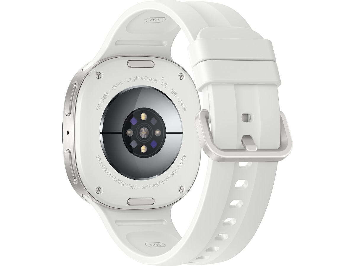 Samsung Galaxy Watch9 40mm eSim (silver + cream) Smartklokker