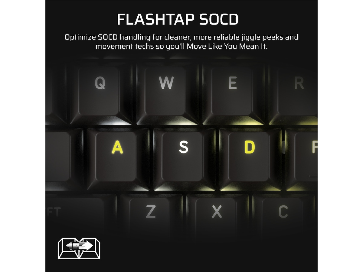 CORSAIR VANGUARD 96 WIRELESS Gaming Tastatur -B-Grade Demo tastatur