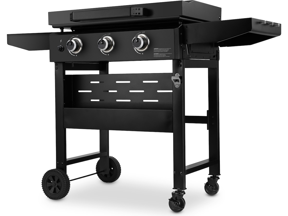 Austin and Barberque Gass plancha 12kW 3 Burner 3093cm² tralle -B-Grade Demo hjem & fritid
