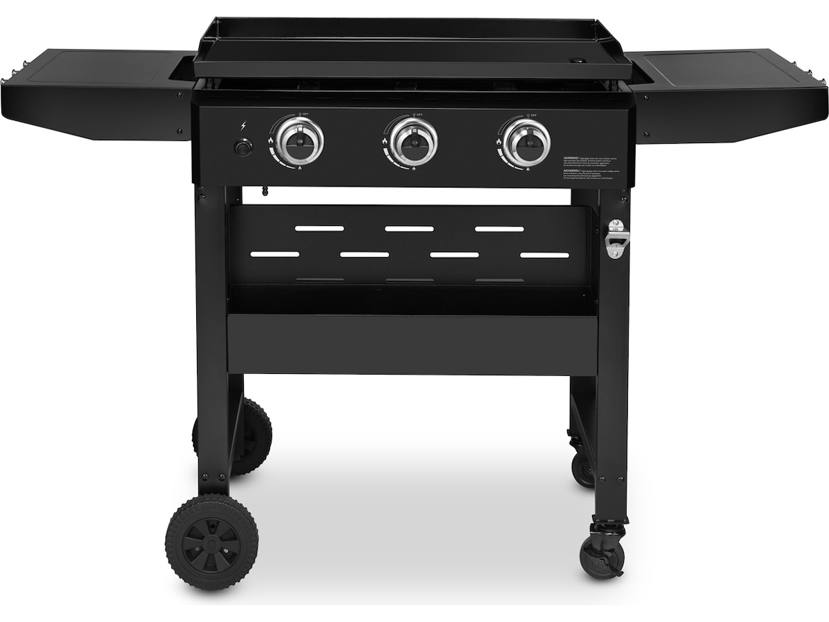 Austin and Barberque Gass plancha 12kW 3 Burner 3093cm² tralle -B-Grade Demo hjem & fritid