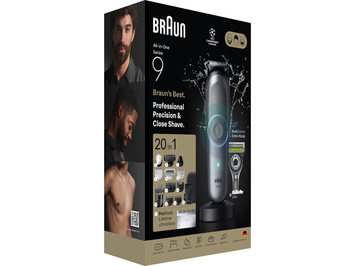 Braun All-in-One Trimmer Kit Series 9 AIO9540 Barbermaskiner