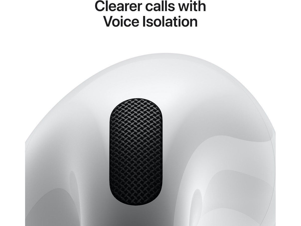 Apple AirPods 4 med Støyredusering (hvit) -B-Grade Demo headset