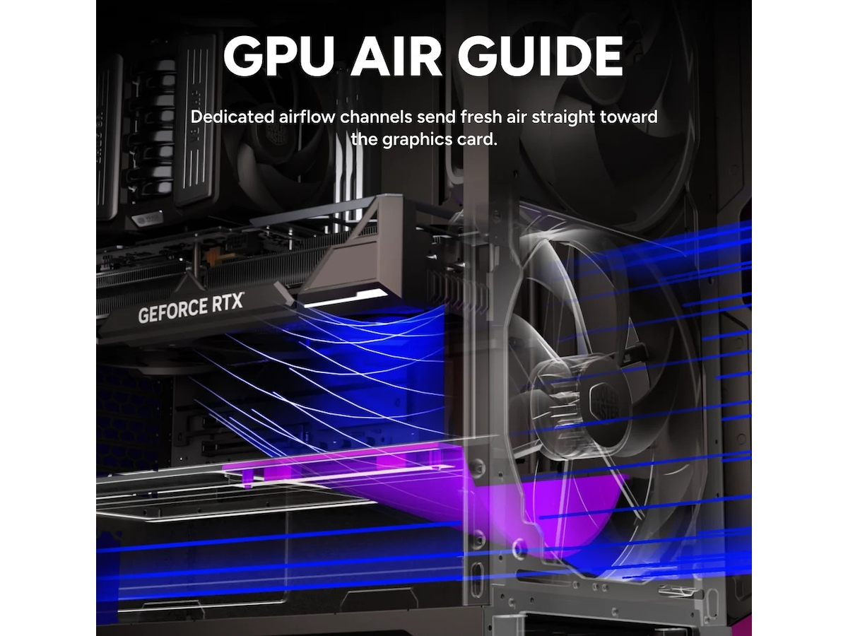 Cooler Master HAF II 500 med høy kjøleytelse Midi tower