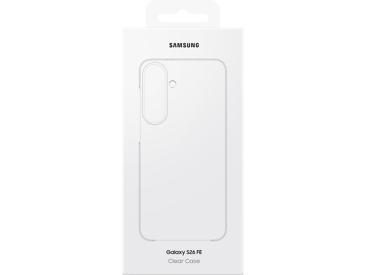 Samsung Galaxy S26 FE Clear Case (gjennomsiktig) Mobildeksel